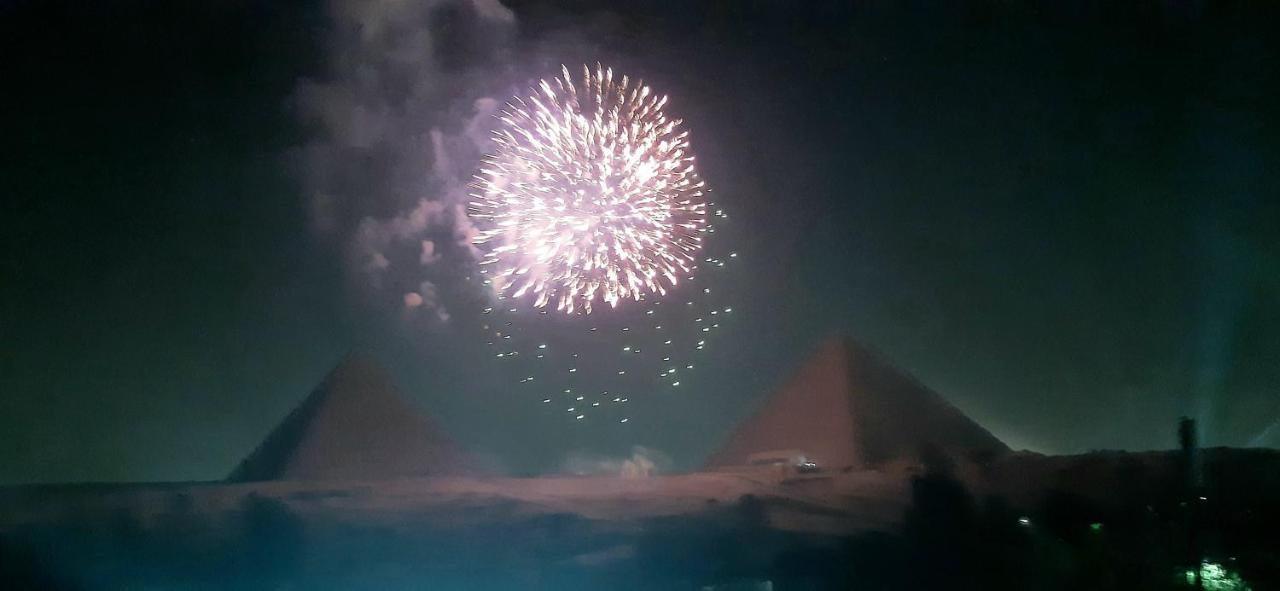 Amon Holiday Pyramids Inn Kafret el-Gabal Eksteriør bilde
