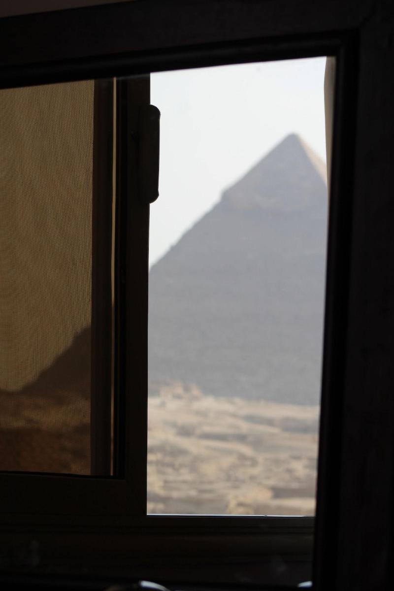 Amon Holiday Pyramids Inn Kafret el-Gabal Eksteriør bilde