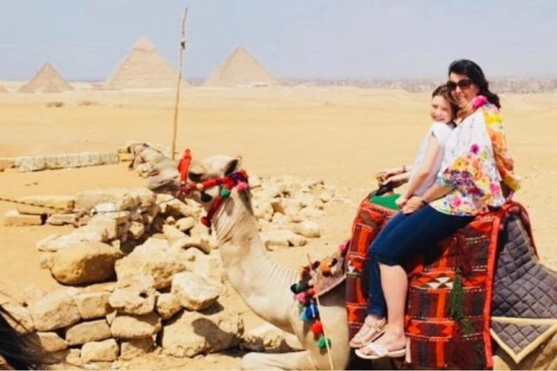 Amon Holiday Pyramids Inn Kafret el-Gabal Eksteriør bilde