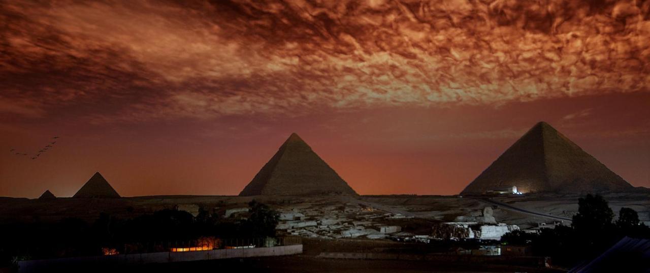 Amon Holiday Pyramids Inn Kafret el-Gabal Eksteriør bilde