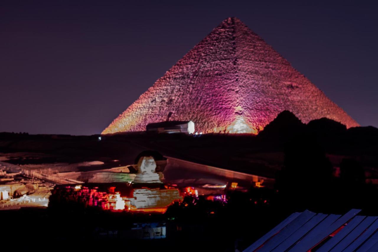 Amon Holiday Pyramids Inn Kafret el-Gabal Eksteriør bilde